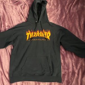 BLACK THRASHER HOODIE FOR SALE!!